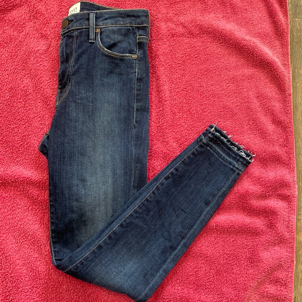 Parker Smith Skinny Jeans Size 0/25, Medium Denim